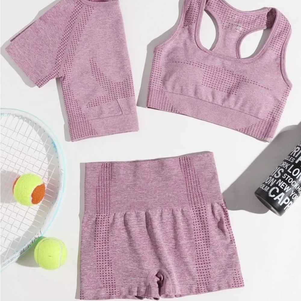 Pink Workout Set - Picture 2 of 2